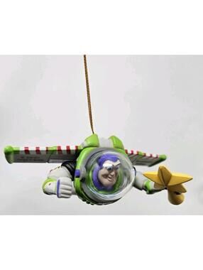 Buzz Lightyear Toy Story Disney Grolier Christmas Magic Ornament